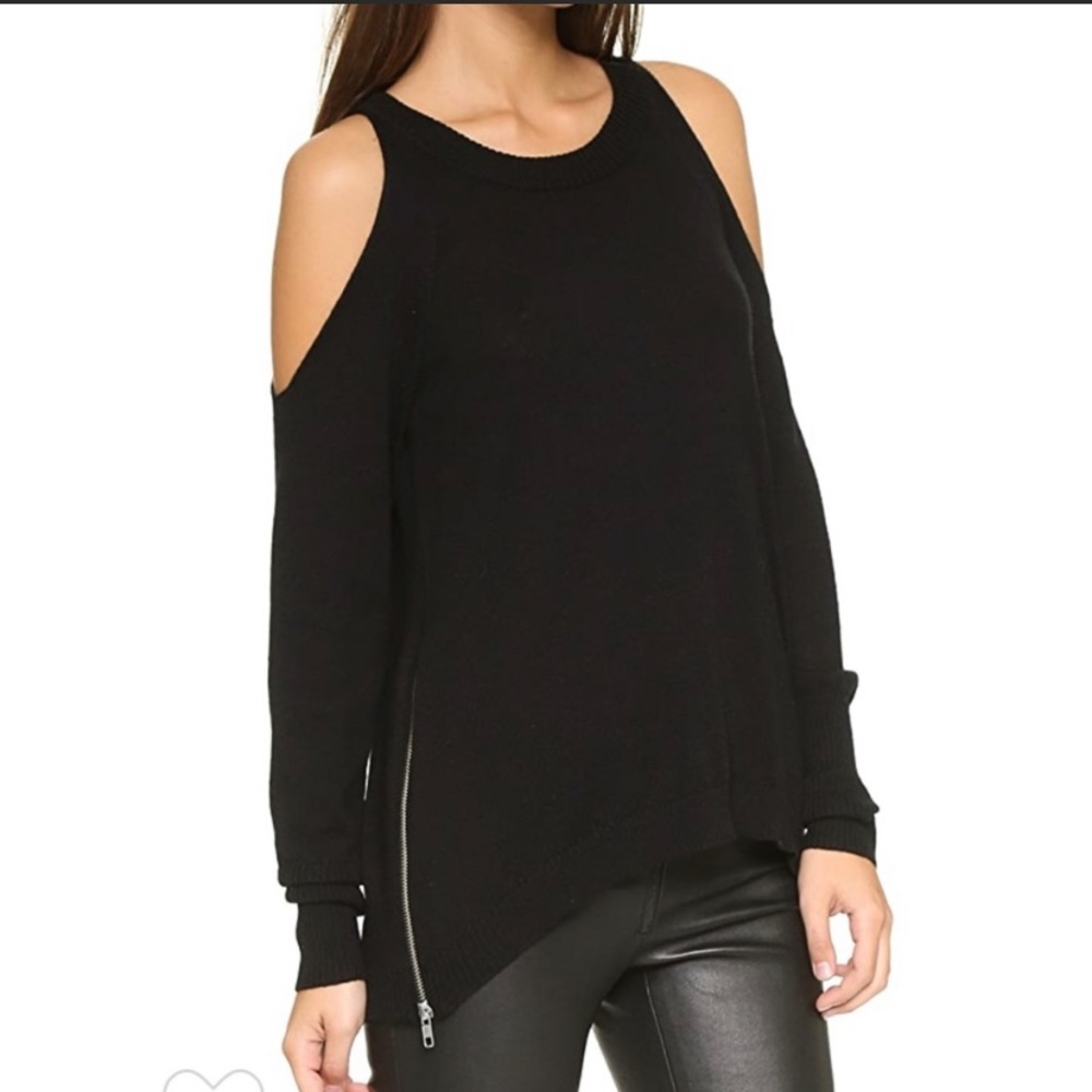 Ramy Brook “Tasha” Cold Shoulder Sweater, XS